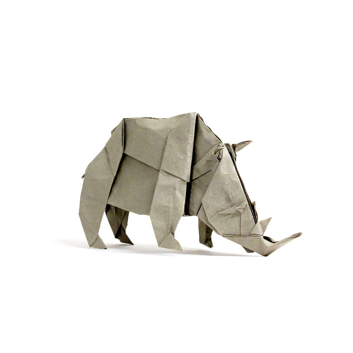 Rhino サイ 折り紙 112 Origami Design