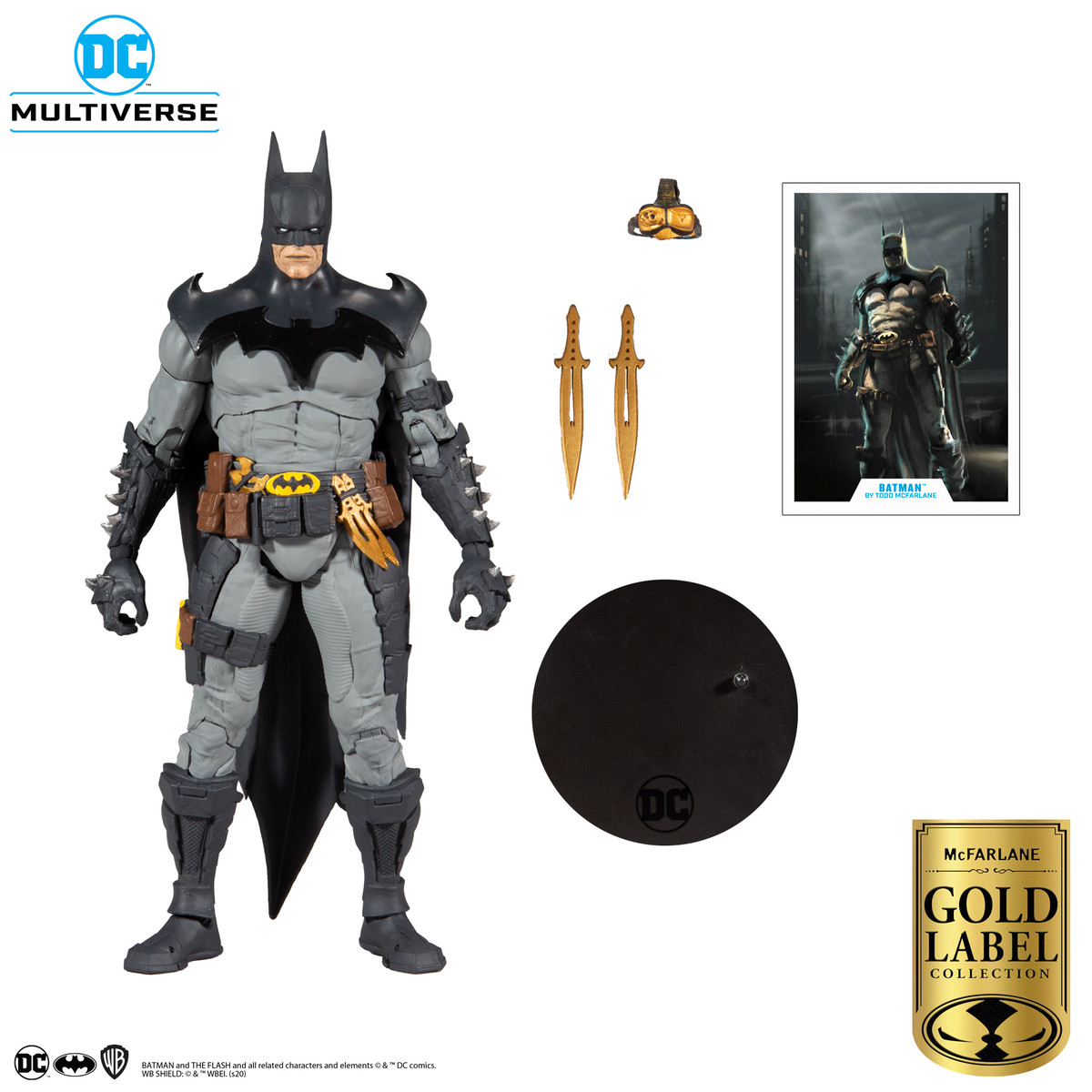 未確認にしてバットマン - DC Multiverse GOLD LABEL BATMAN