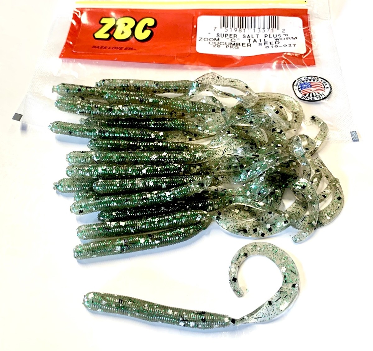 Zbc Cテール ワーム キューカンバーシード Fish Tackle Shop Online Shop