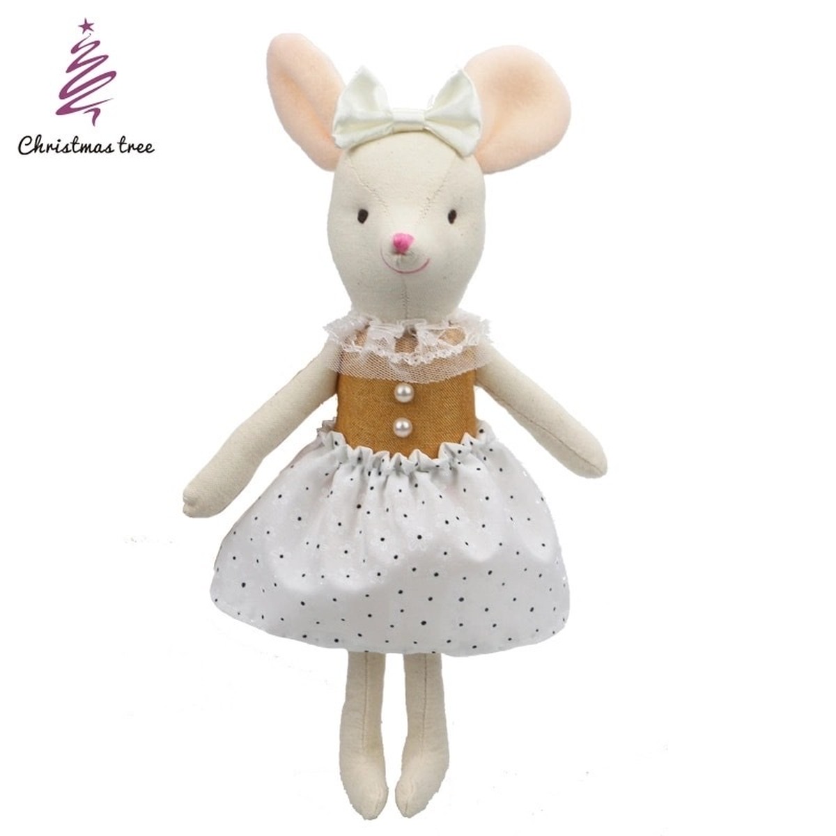 送料無料 予約商品 ぬいぐるみ ネズミ 人形 インテリア ベビー 出産祝い Selectshop Aya