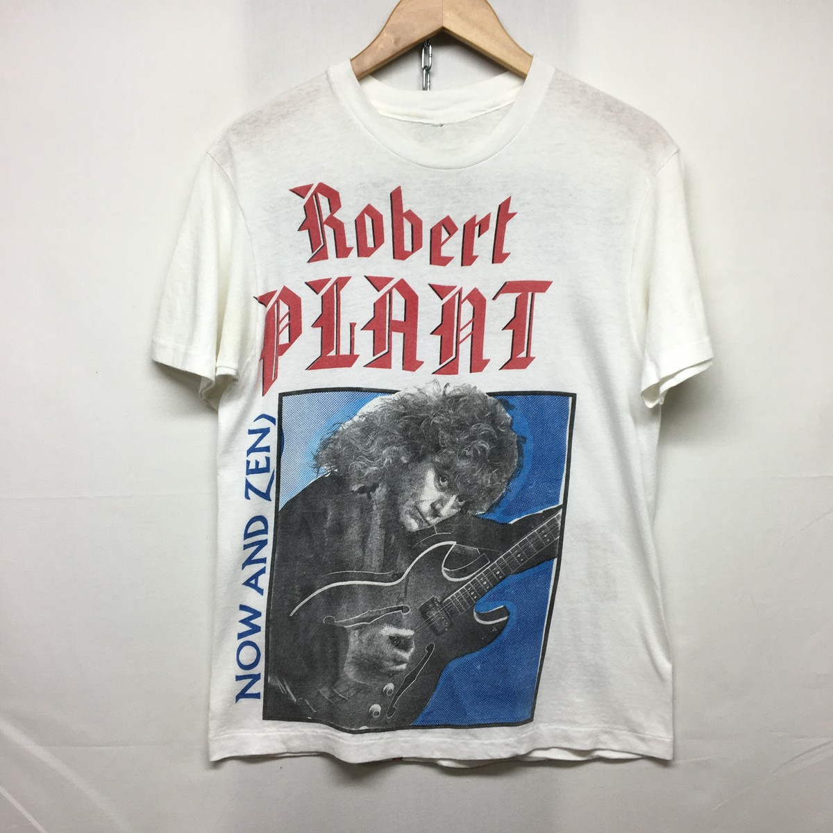 人気スポー新作 80sヴィンテージ ロバートプラント バンドtシャツ レッドツェッペリン バンt Tシャツ カットソー 半袖 袖なし
