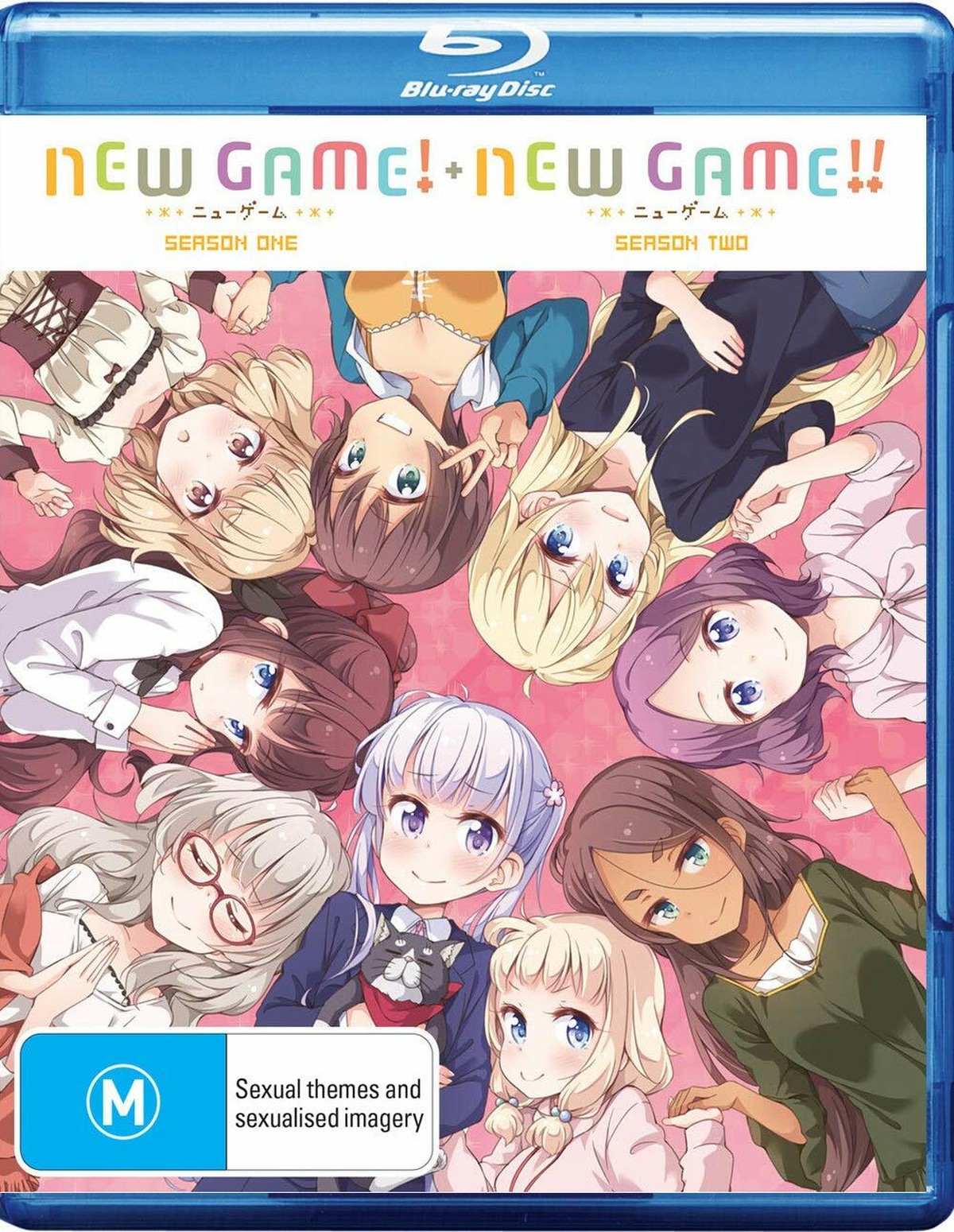 北米版 New Game New Game ニューゲーム 第1 2期 全24話セット コンプリートシリーズ Dvd Blu Ray コンボパック Perch Media Store