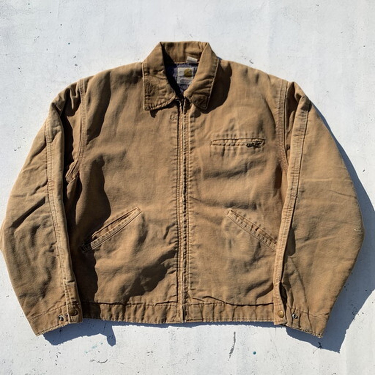 通販-carhartt カーハート デトロ•イトジャケット グレー 野村訓市