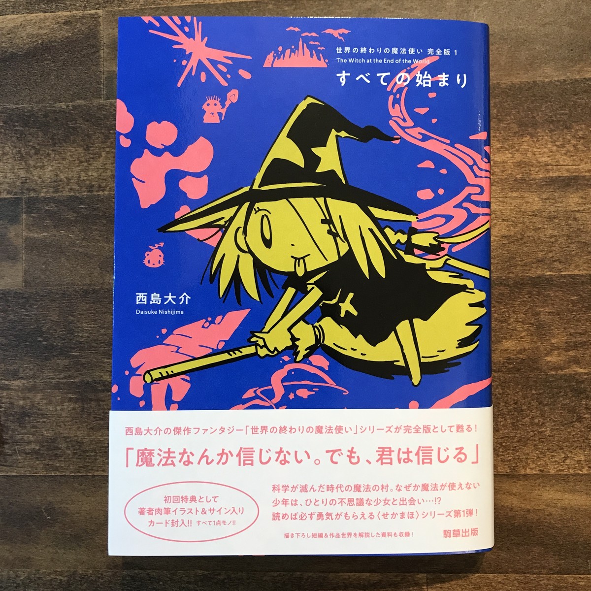 新刊 世界の終わりと魔法使い 完全版１ 著 西島大介 駒草出版 双子のライオン堂 書店