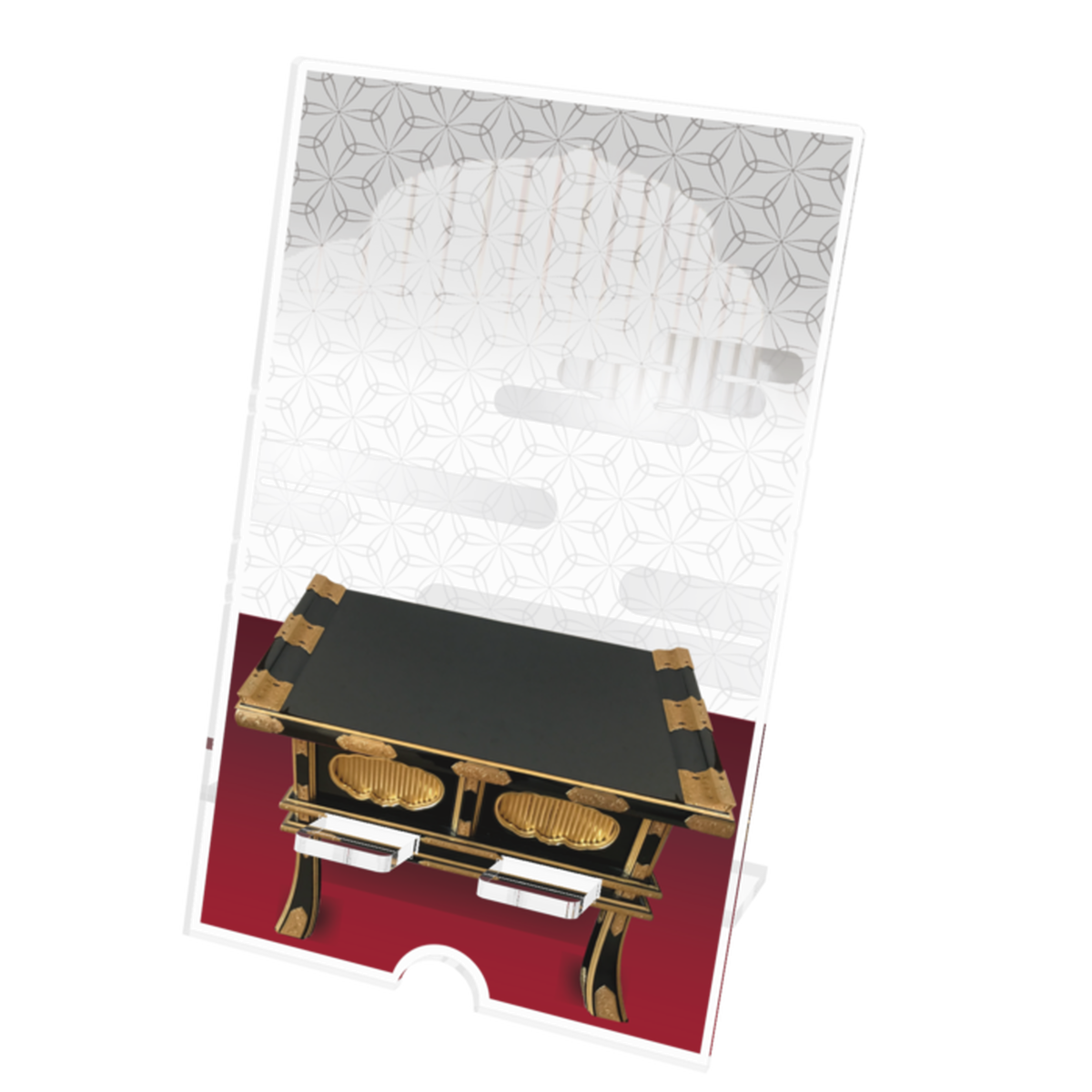 経机 きょうづくえ スマホスタンド 漆色 Ayashige Ya 経机 きょうづくえ スマホスタンド 漆色 Ayashige Ya