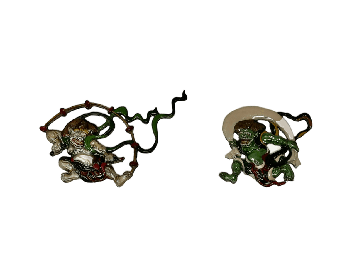 風神雷神ピンバッジ 葆光庵