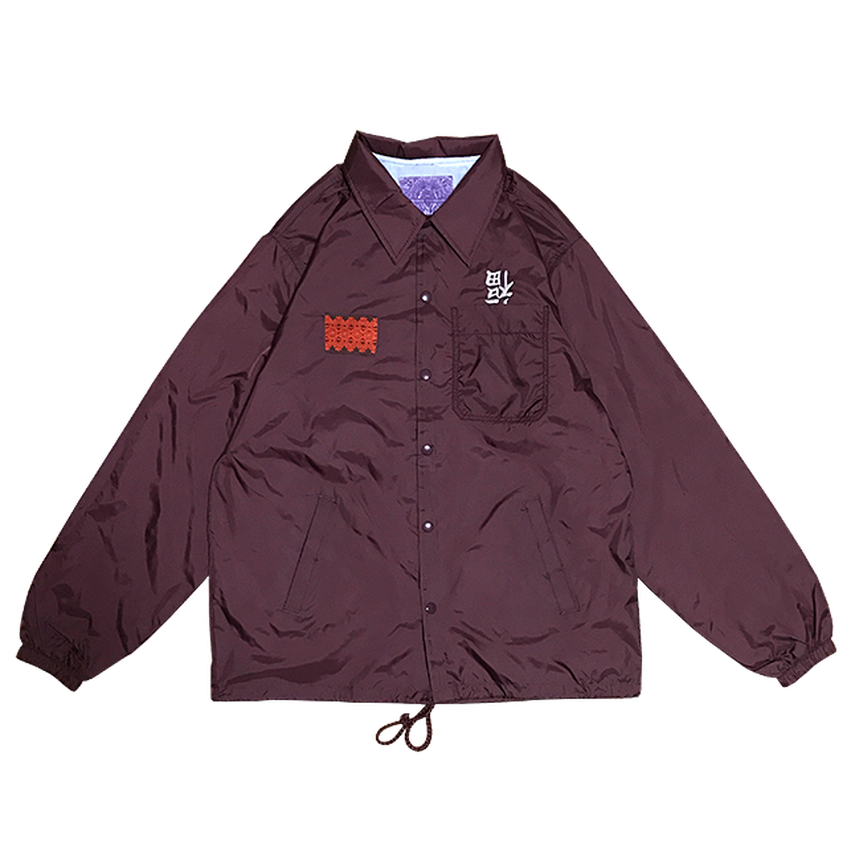 Kufu Coach Jkt Bordeaux Ikifun Works Official Online Store