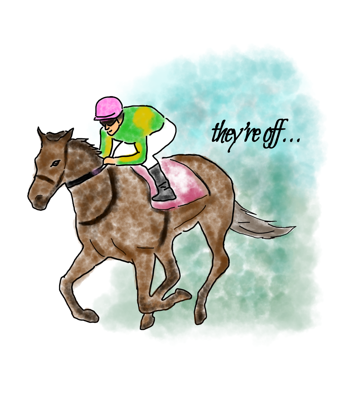 They Re Off 競馬tシャツ Ranranamy