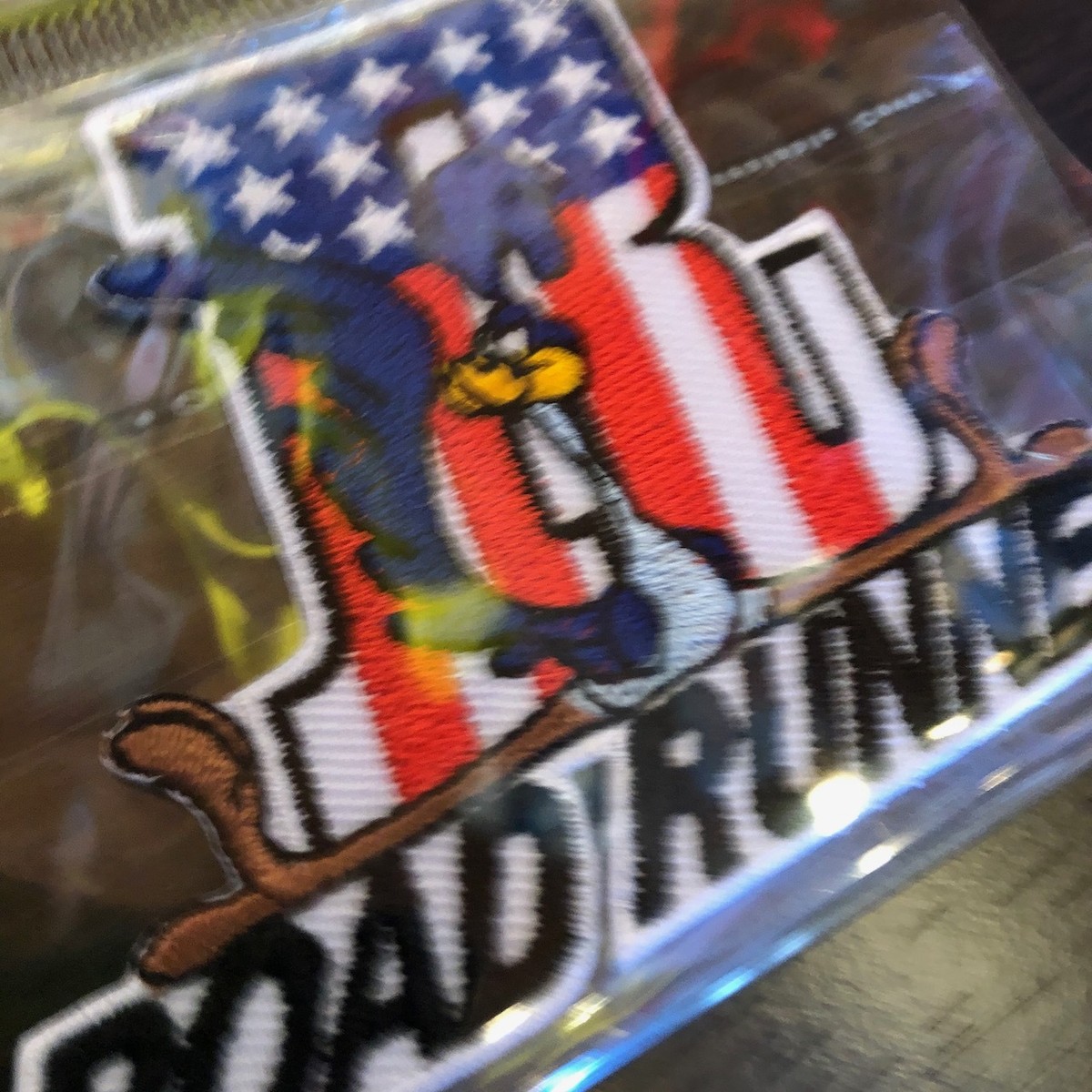 アメリカンなワッペン ロードランナーのアイロンワッペンroadrunner ネイティブアメリカン雑貨アプローズ鉄馬