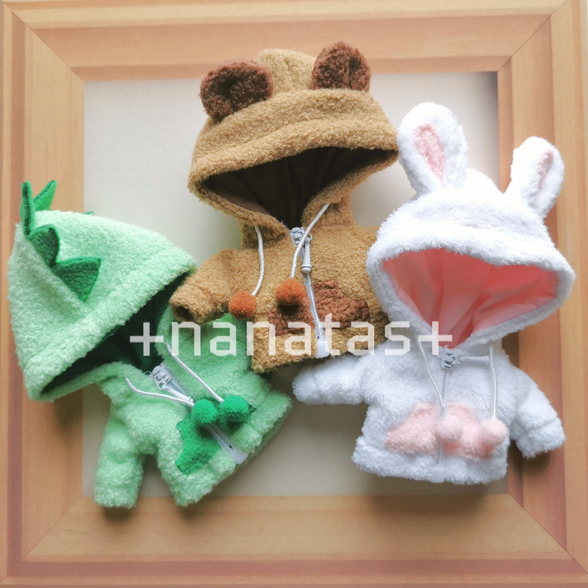 3種類 もこもこアニマルパーカー 7 ナナタス