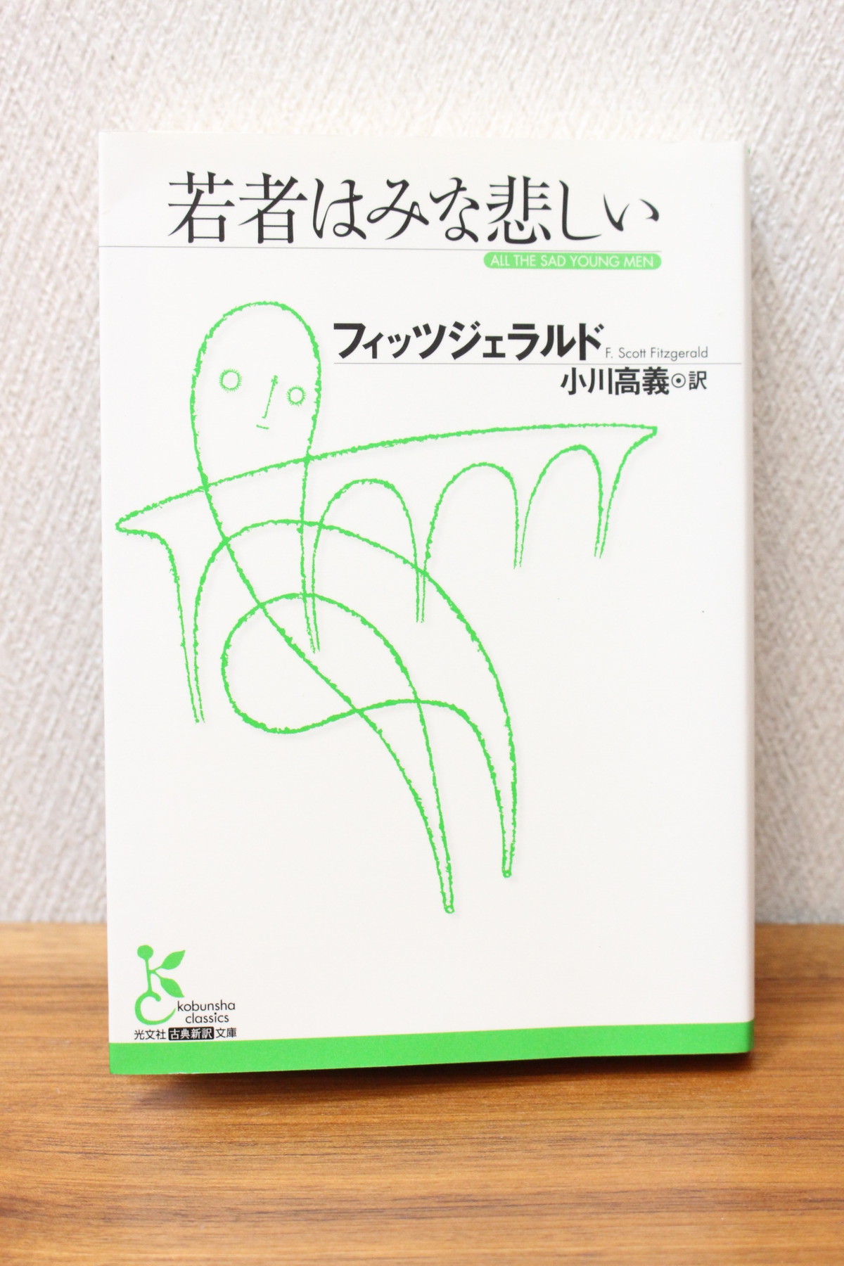 若者はみな悲しい フィッツジェラルド著 文庫本 古書店 一馬書房