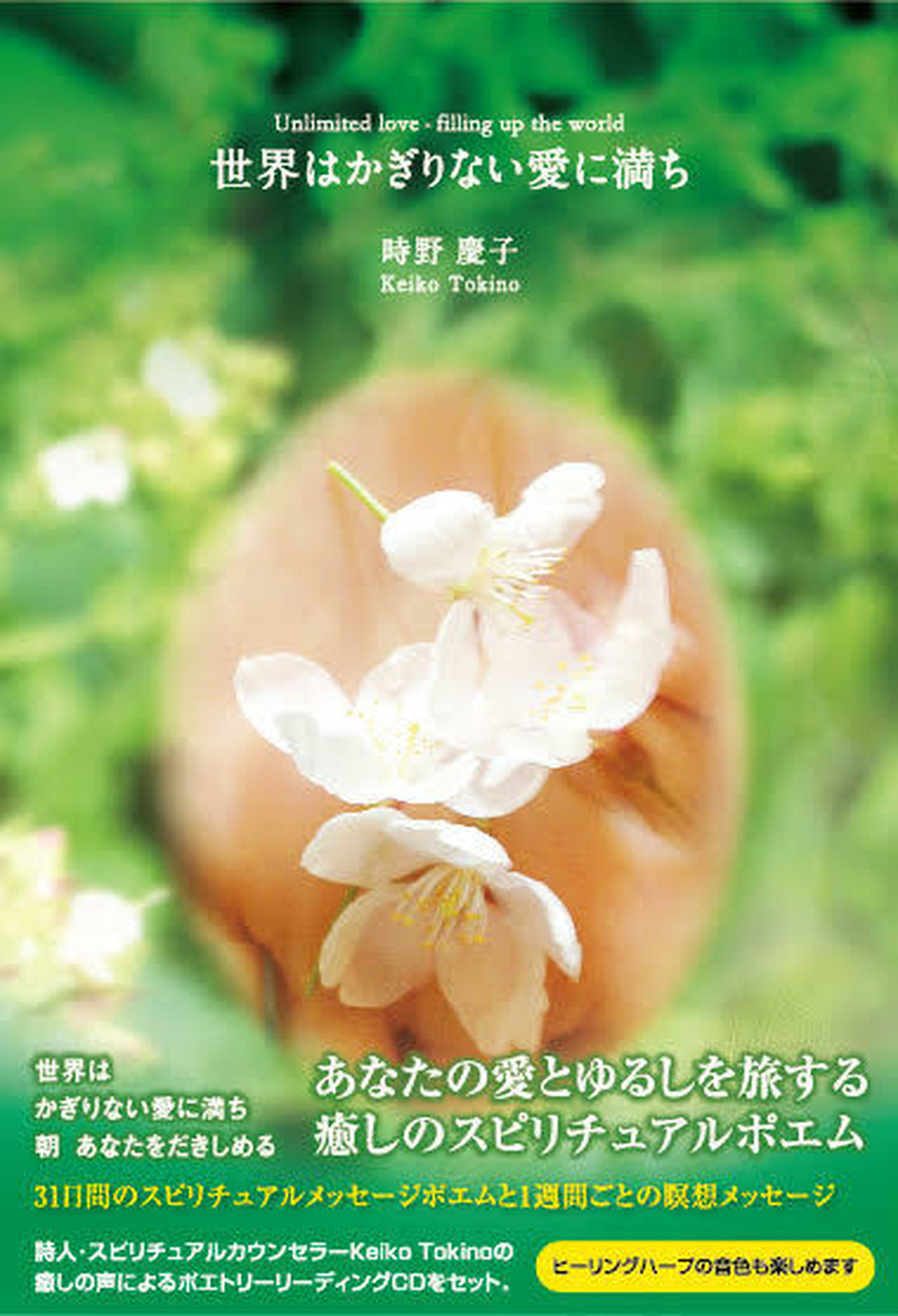 聖マリアスピリチュアルポエム 世界はかぎりない愛に満ち 時野慶子著 朗読cd付き Mariablue