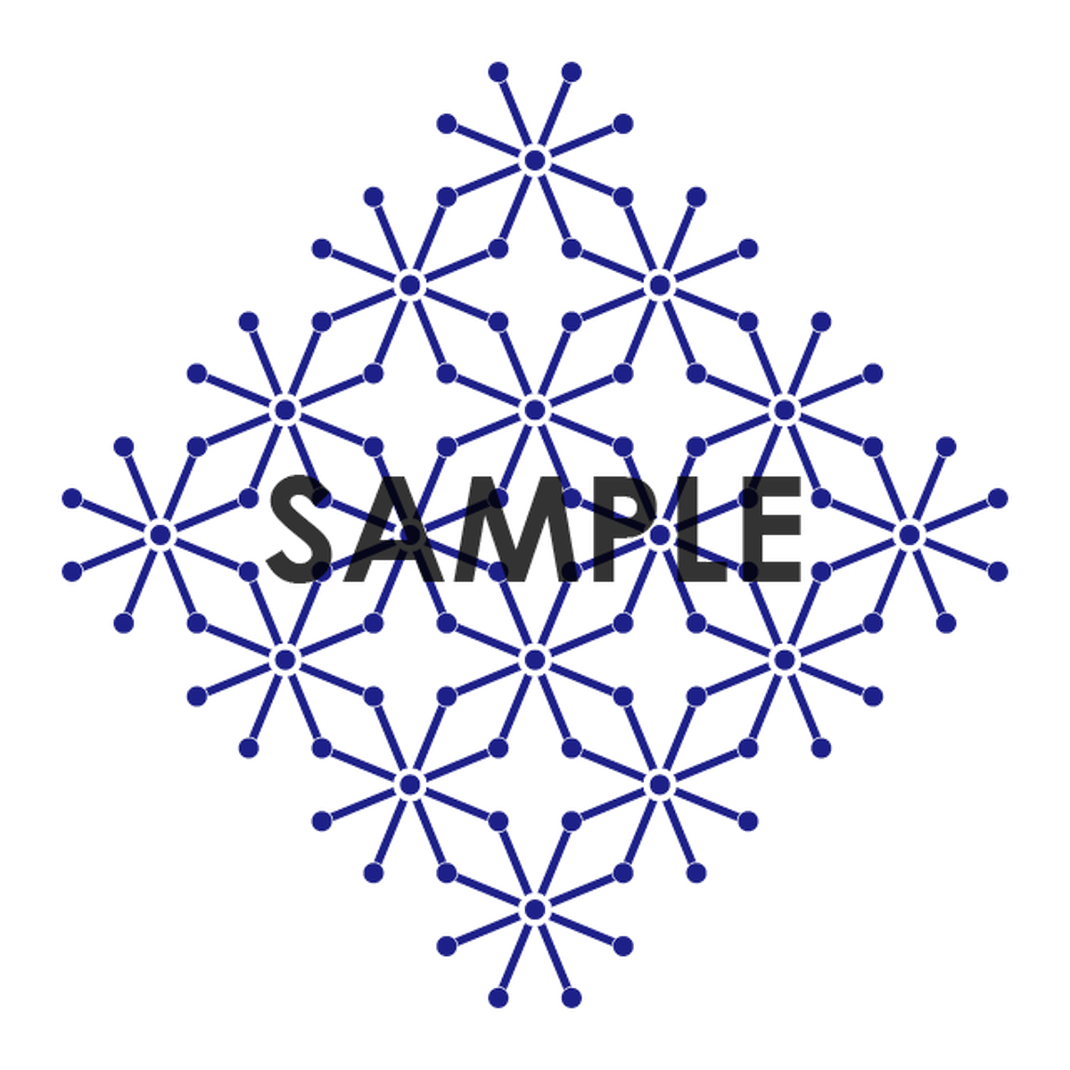 江戸切子風 氷 模様 Cawaiillust カワイイラスト ショップ