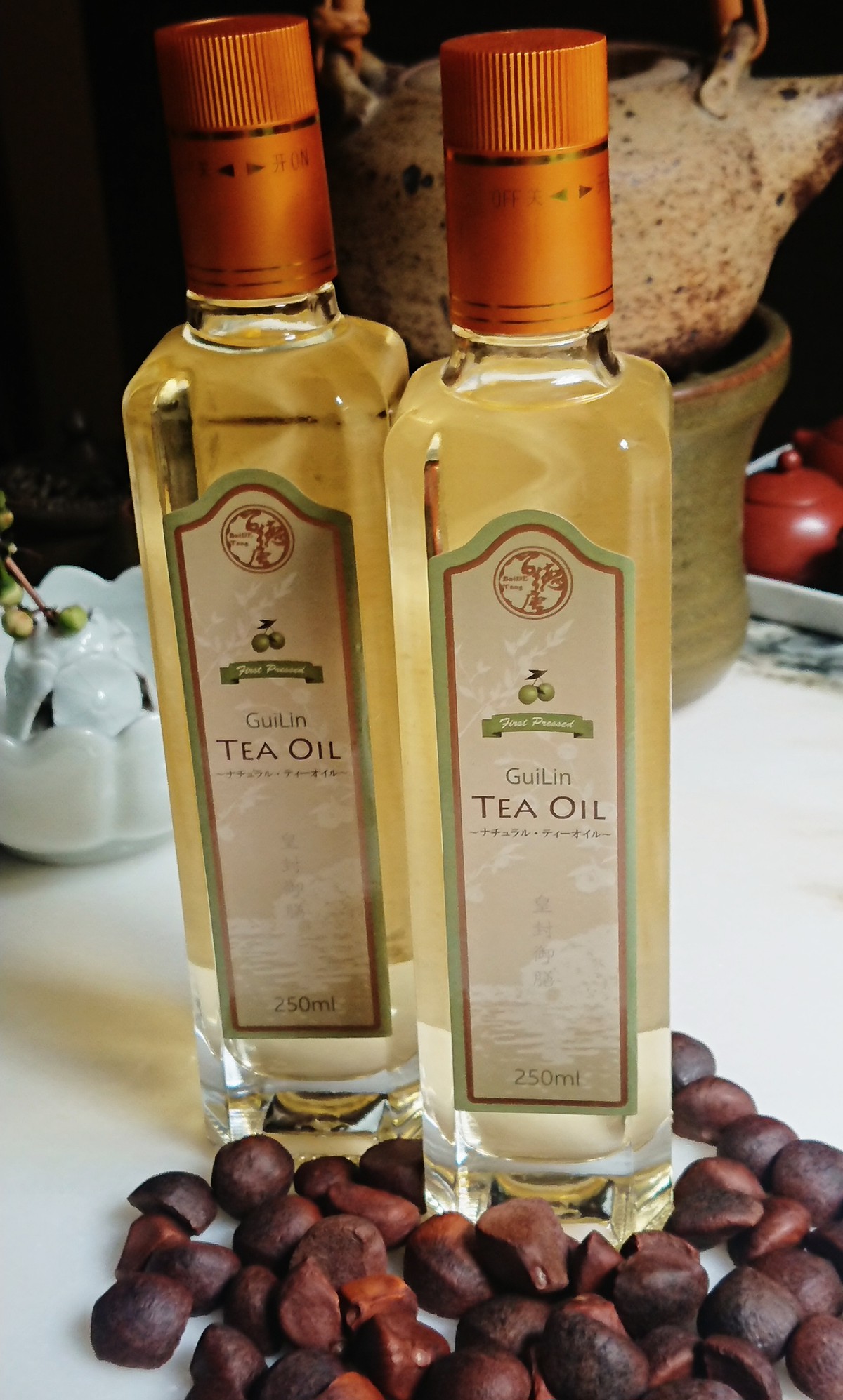 茶の実油 ティーオイル 2本セット 期間限定品 Sunmooncafe