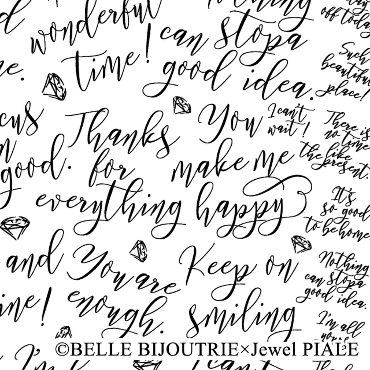 656 税別 Belleモダンカリグラフィー ブラックa4 ポーセラーツ ポーセリンアート 転写紙 白磁 販売 Belle Bijouterie ベルビジュトゥリー