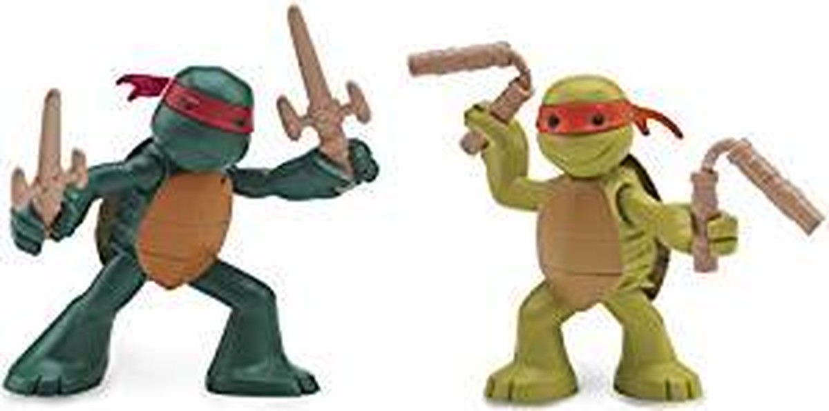 ミュータントタートルズ ベイシックフィギュアシリーズ T ラファエロ ミケランジェロ 修行中 ホビーマーケット