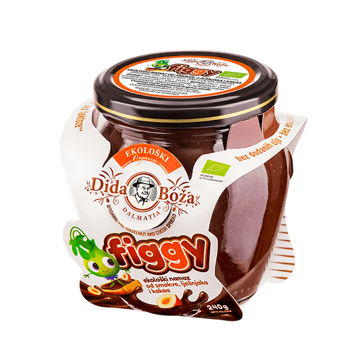 イチジク ヘーゼルナッツ カカオジャム Figgy Jam クロアチア ハートフルセレクションショップ