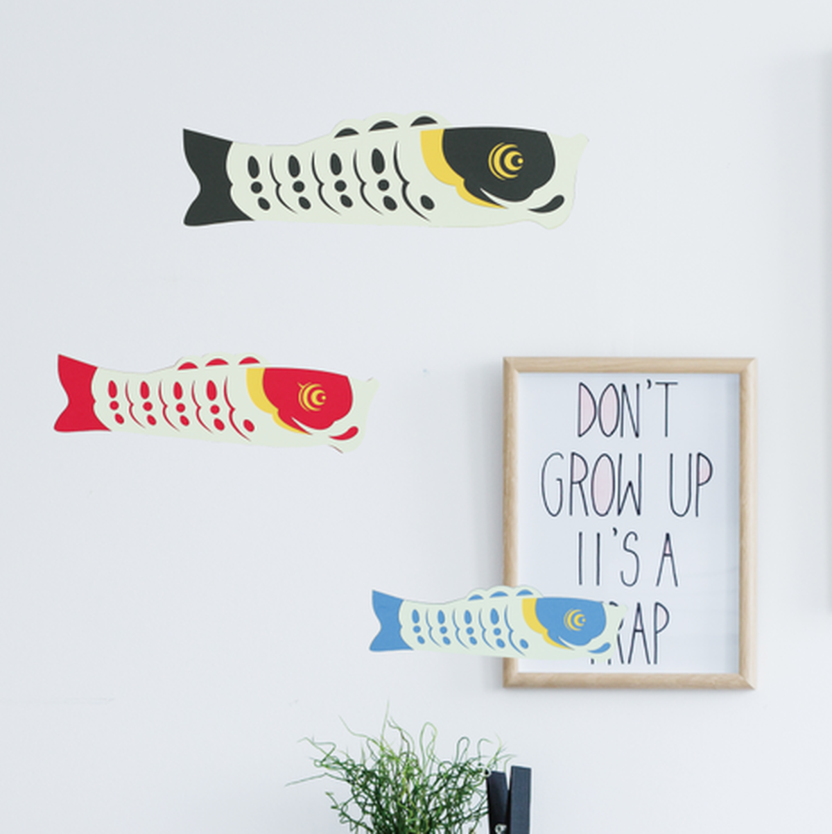 こいのぼりモビール 手軽に飾れるおしゃれな室内こいのぼり Manu Mobiles マニュモビールズ Tocotocoマーケット おしゃれ でかわいい育児用品の通販 Ec