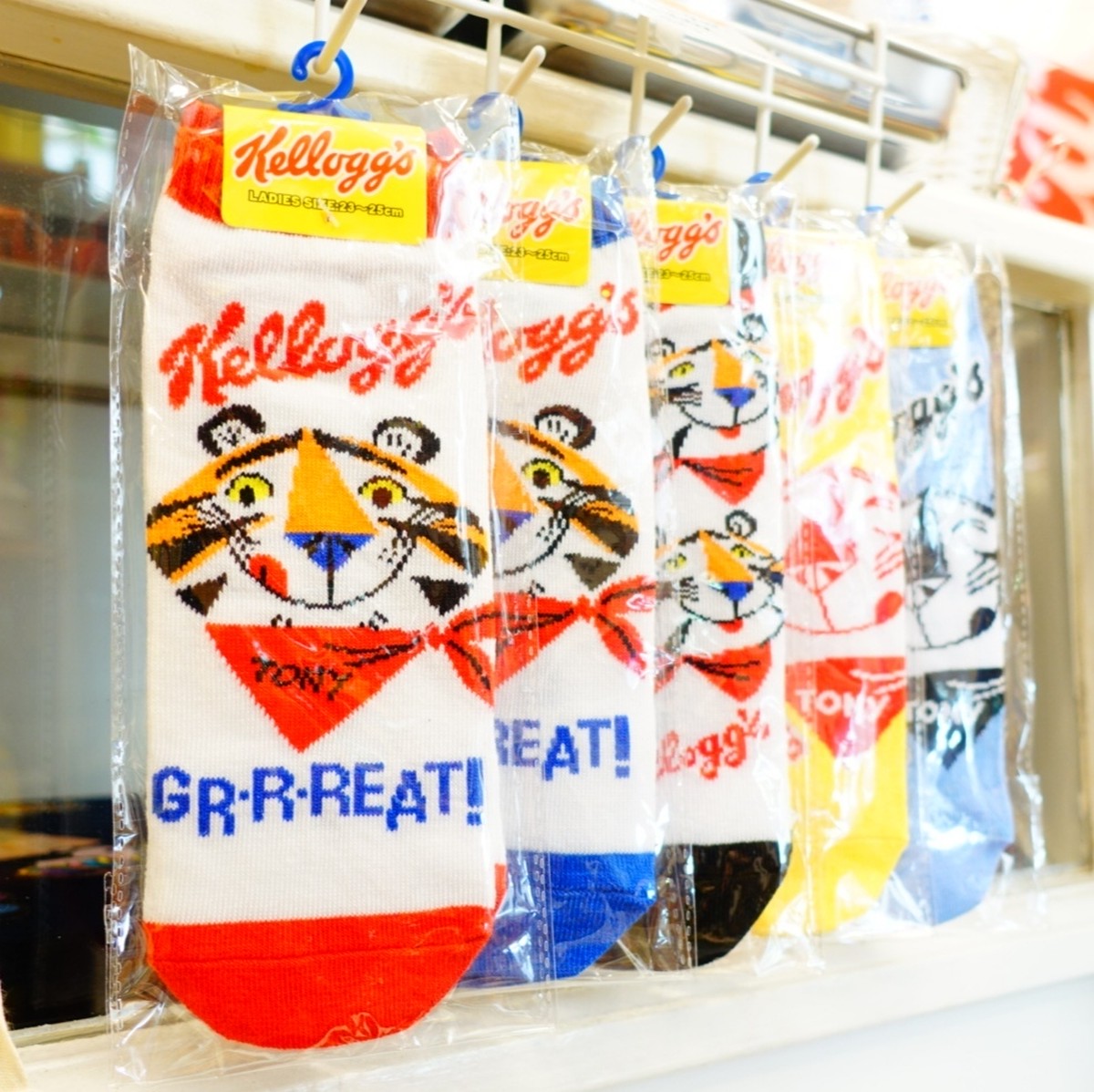 アメリカン雑貨 ケロッグ トニータイガー アンクルソックス レディース Whatsupkobe