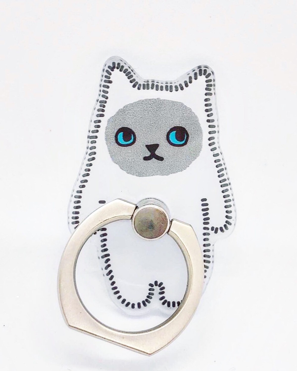 再々入荷 ねこイエティスマホリング ブルーポイント Keora Keora Web Store