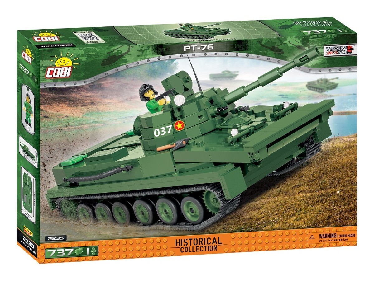 Cobi 2235 Pt 76 水陸両用軽戦車 ミリタリーブロック公式オンラインショップ Militaryblock Official Online Shop