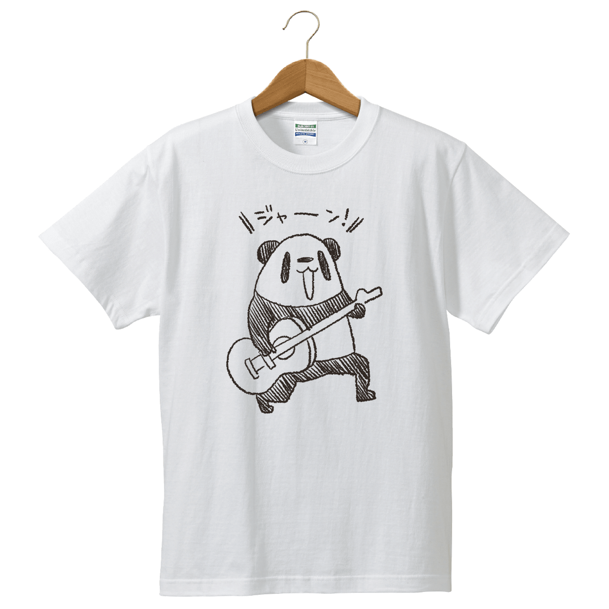 ギター パンダtシャツ印刷所 Pandaprint