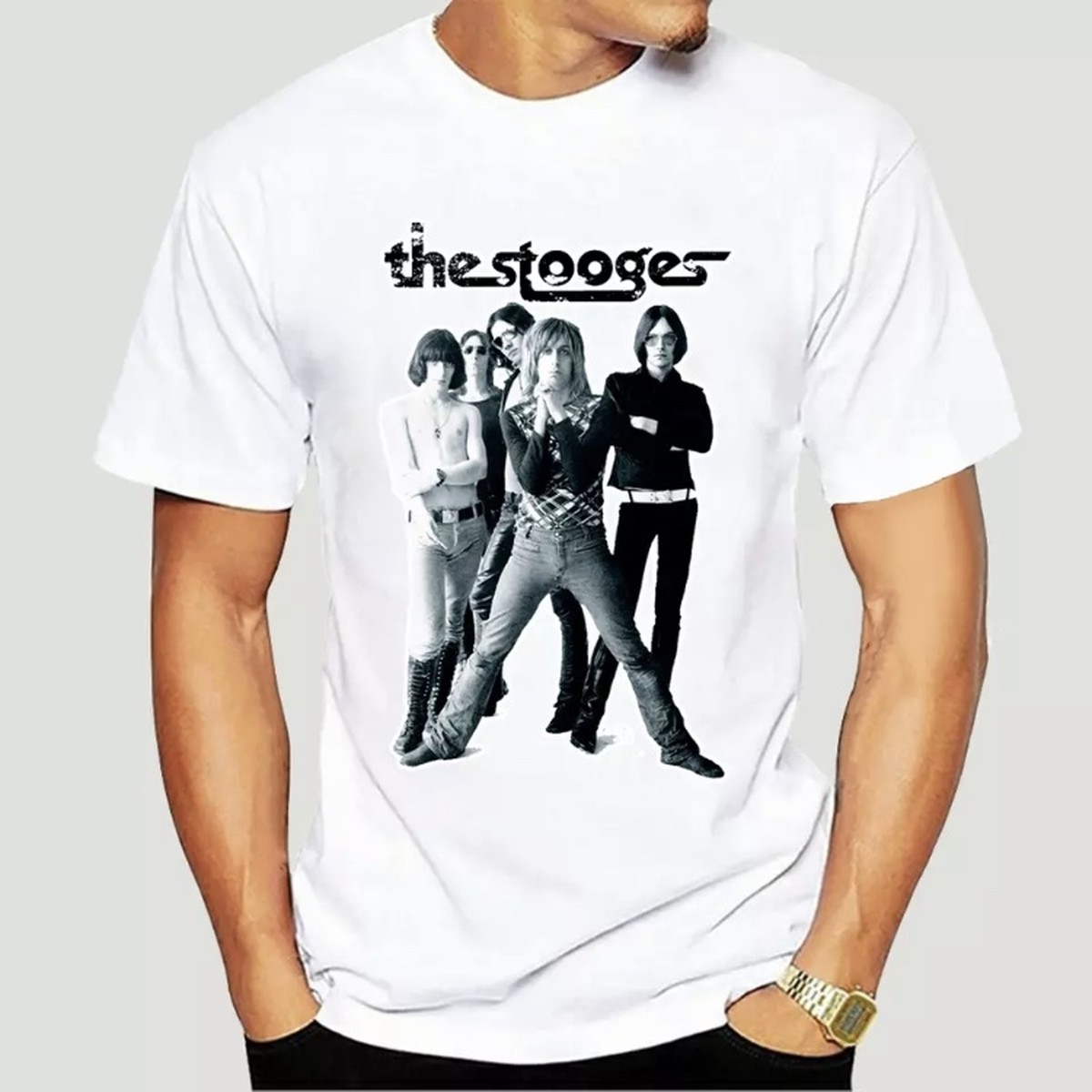 The Stooges バンドtシャツ バンt ザストゥージズ Tシャツ Tee 半袖tシャツ Bf Merch S