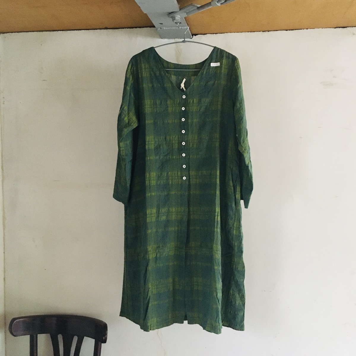 Sa Rah 前後カーディガンワンピース グリーン 歩音 あるね