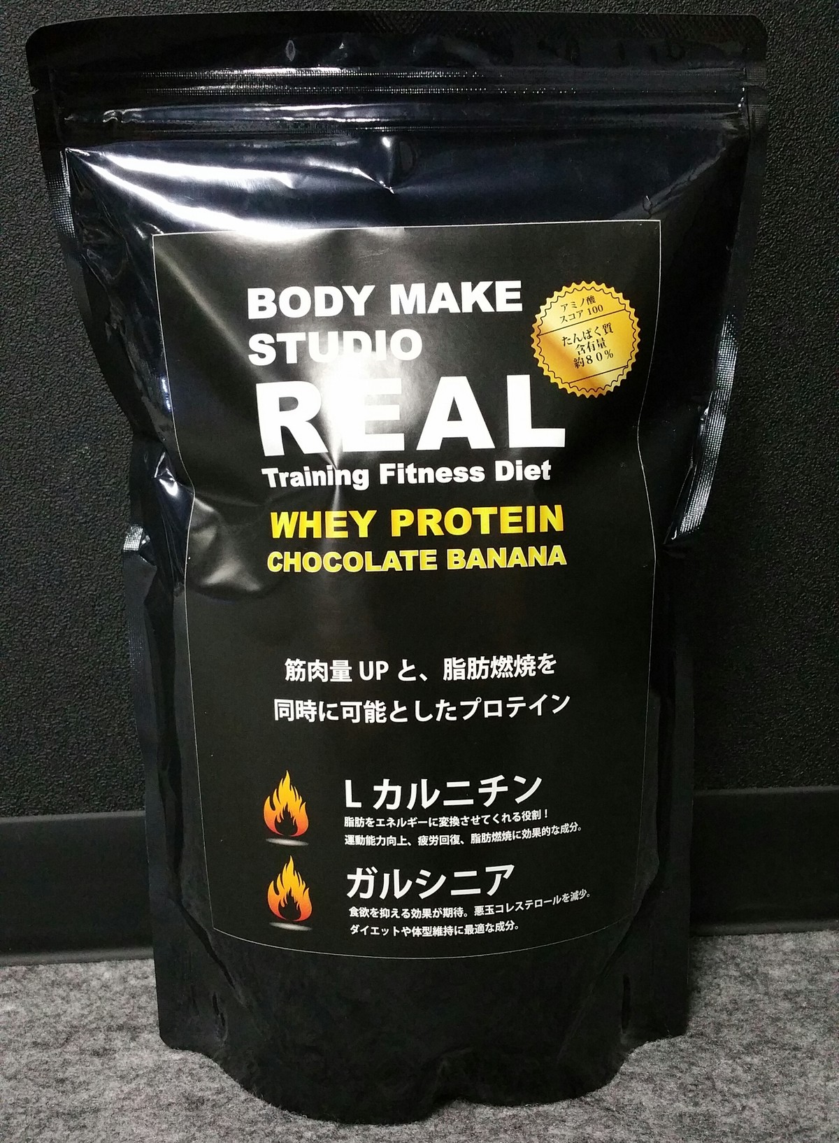 Real オリジナルプロテイン チョコバナナ味 Real