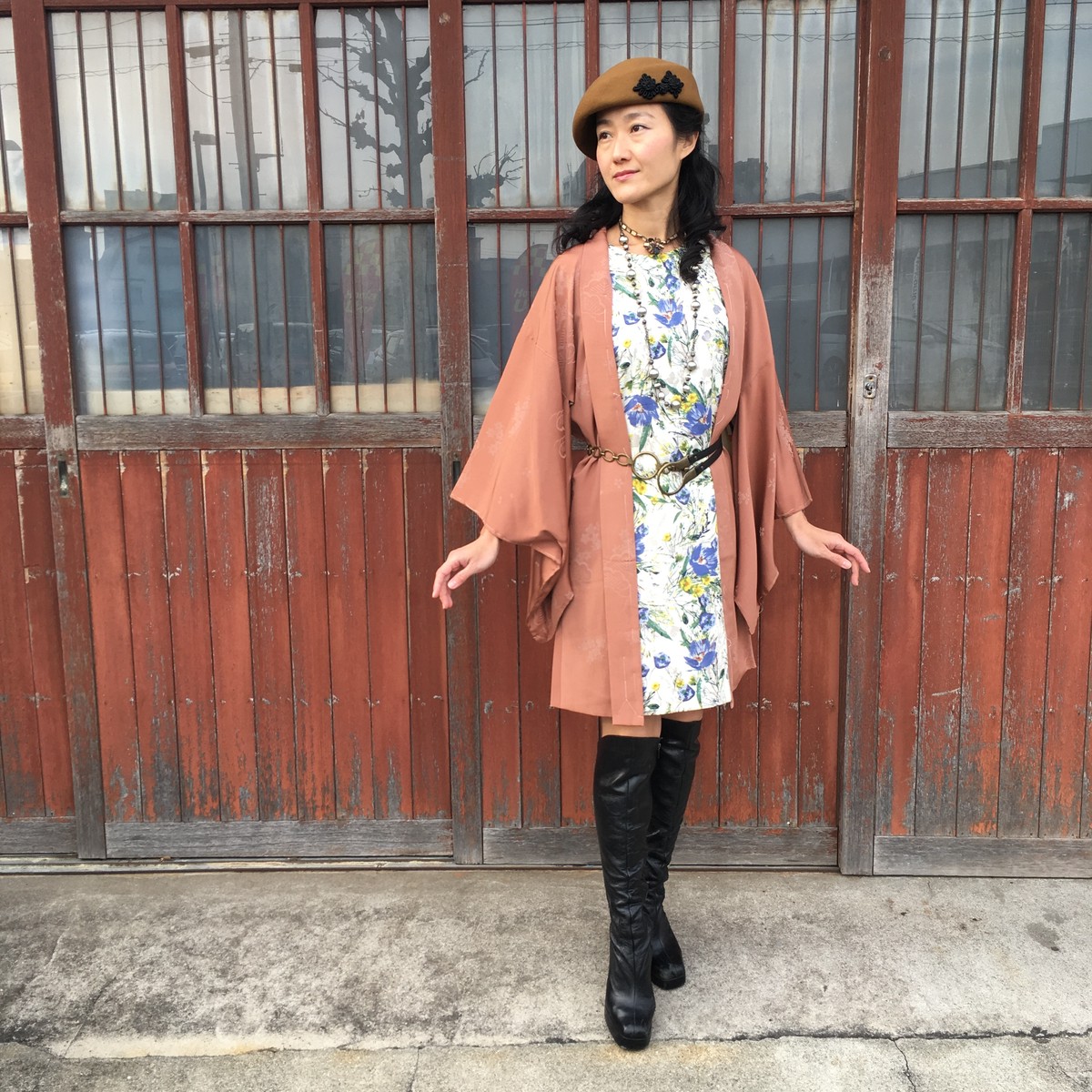 羽織 ベルトセット 洋服の上からお洒落に ネオきもの屋