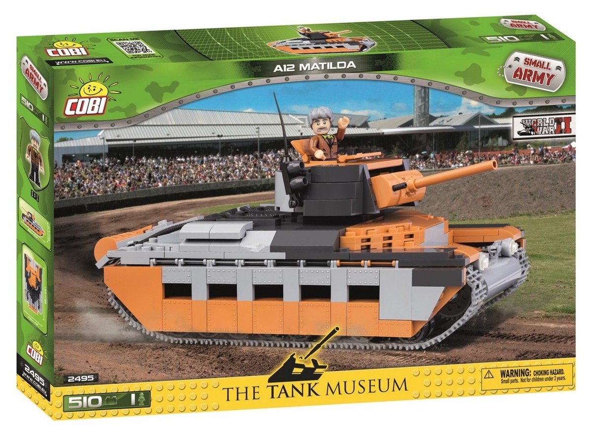 Cobi 2495 マチルダii歩兵戦車 Matilda Mk Ii ミリタリーブロック公式オンラインショップ Militaryblock Official Online Shop