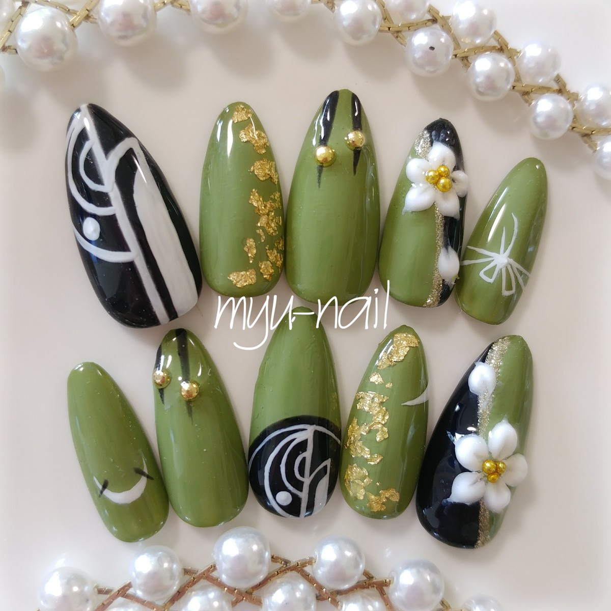 刀剣乱舞 石切丸ネイル Myu Nail