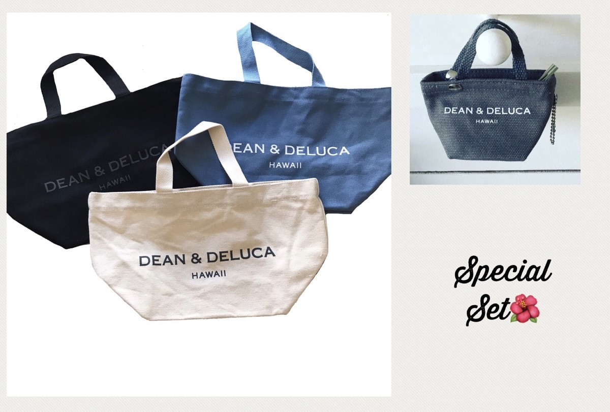 Special Set Dean Deluca Hawaii ディーンアンドデルーカ ハワイ限定 Royal Hawaiian Limited Canvas Tote トートバックセット 送料無料 Big Mahalo Honolulu