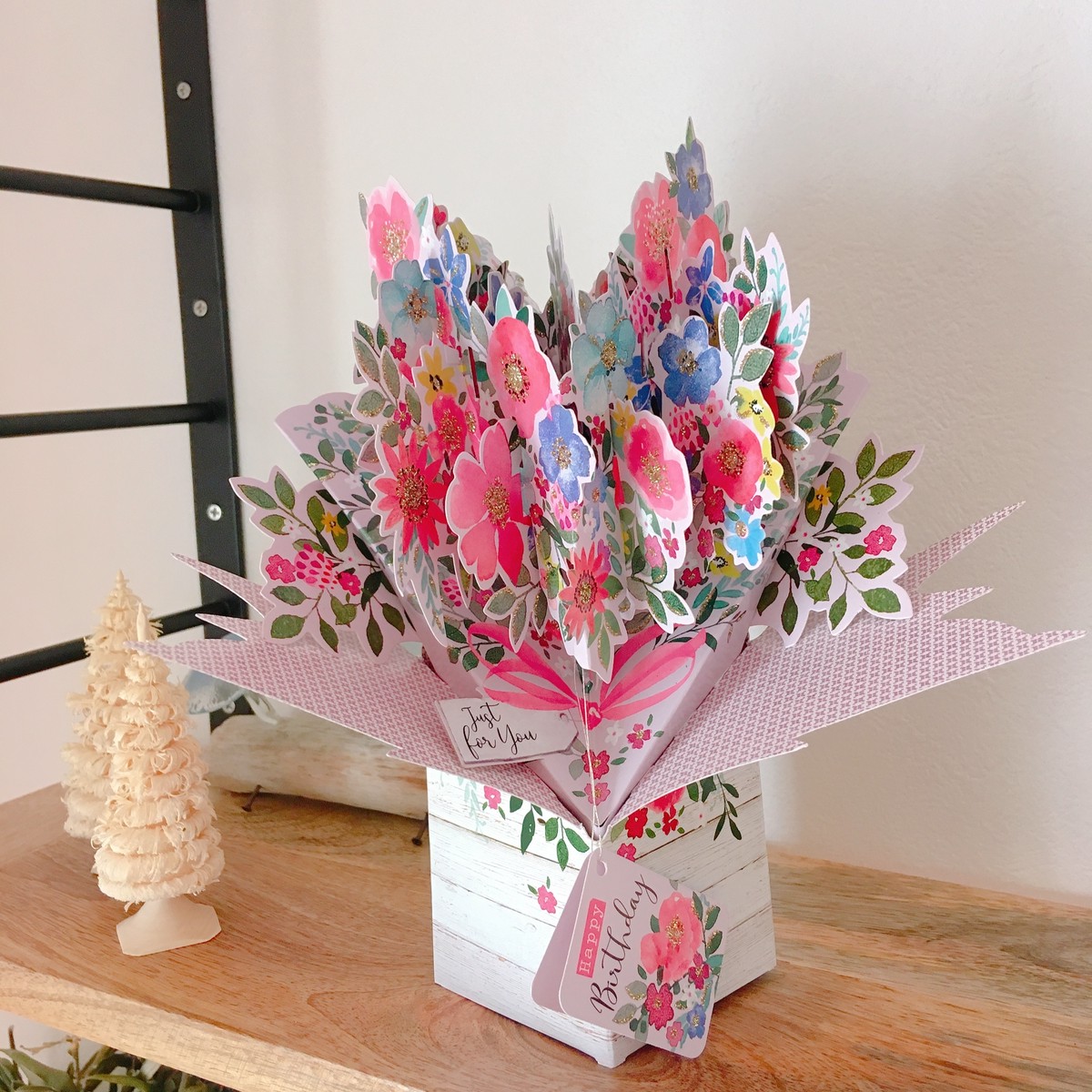 Second Nature Pop Ups フラワーズ 誕生日カード 3dポップアップカード 花束 メッセージカード グリーティングカード Cd 012 器と雑貨 Moi