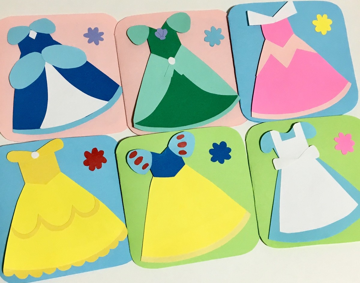 ディズニー プリンセス メッセージカード 手作り 無料の折り紙画像