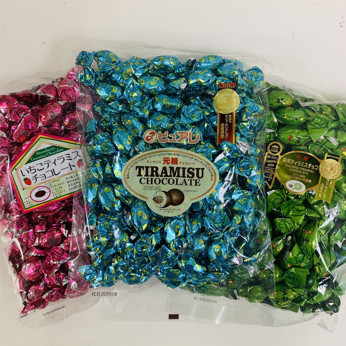 元祖ティラミスチョコレート3種類セット 業務用セット Ginzacharm