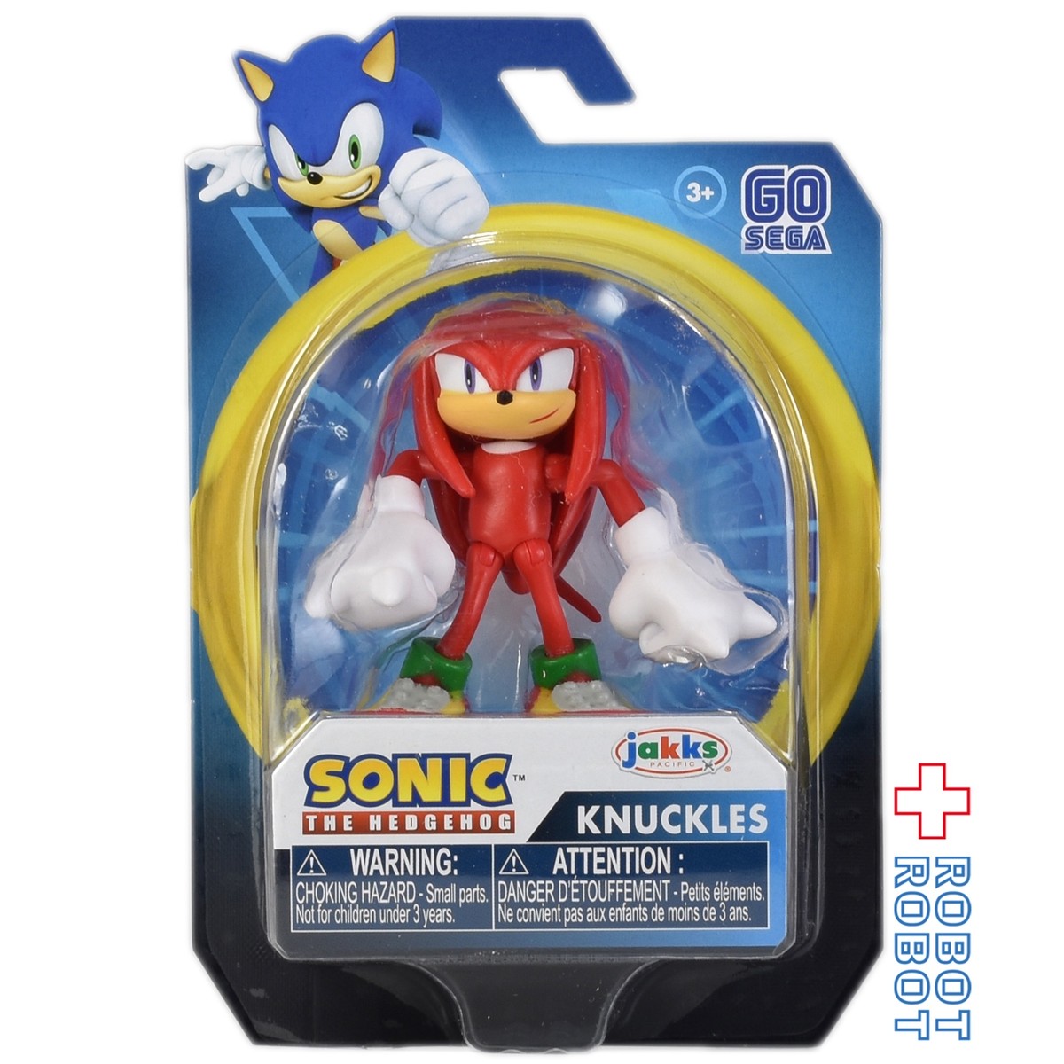 ソニック ザ ヘッジホッグ 2 5インチ アクションフィギュア ナックルズ ザ エキドゥナ ウェーブ1 Robotrobot