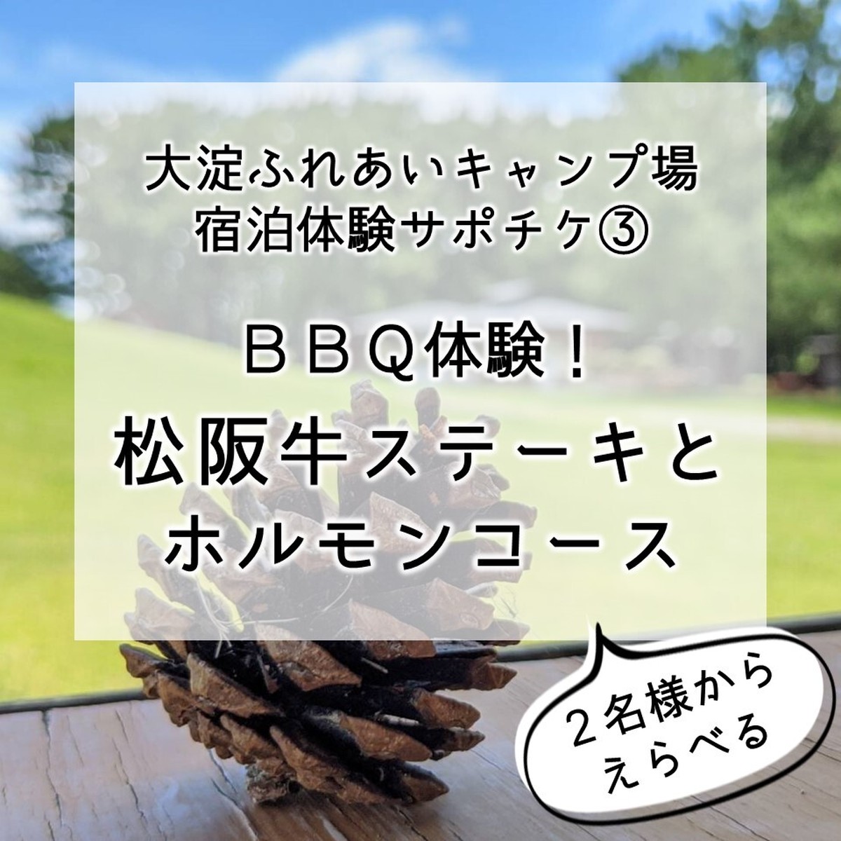 明和町 宿泊体験サポチケ q体験 持込テント 松阪牛ステーキと松阪牛ホルモンセットの欲張りコース お土産付き 通常価格10 000円 めいわ宿泊体験サポチケ販売事業部