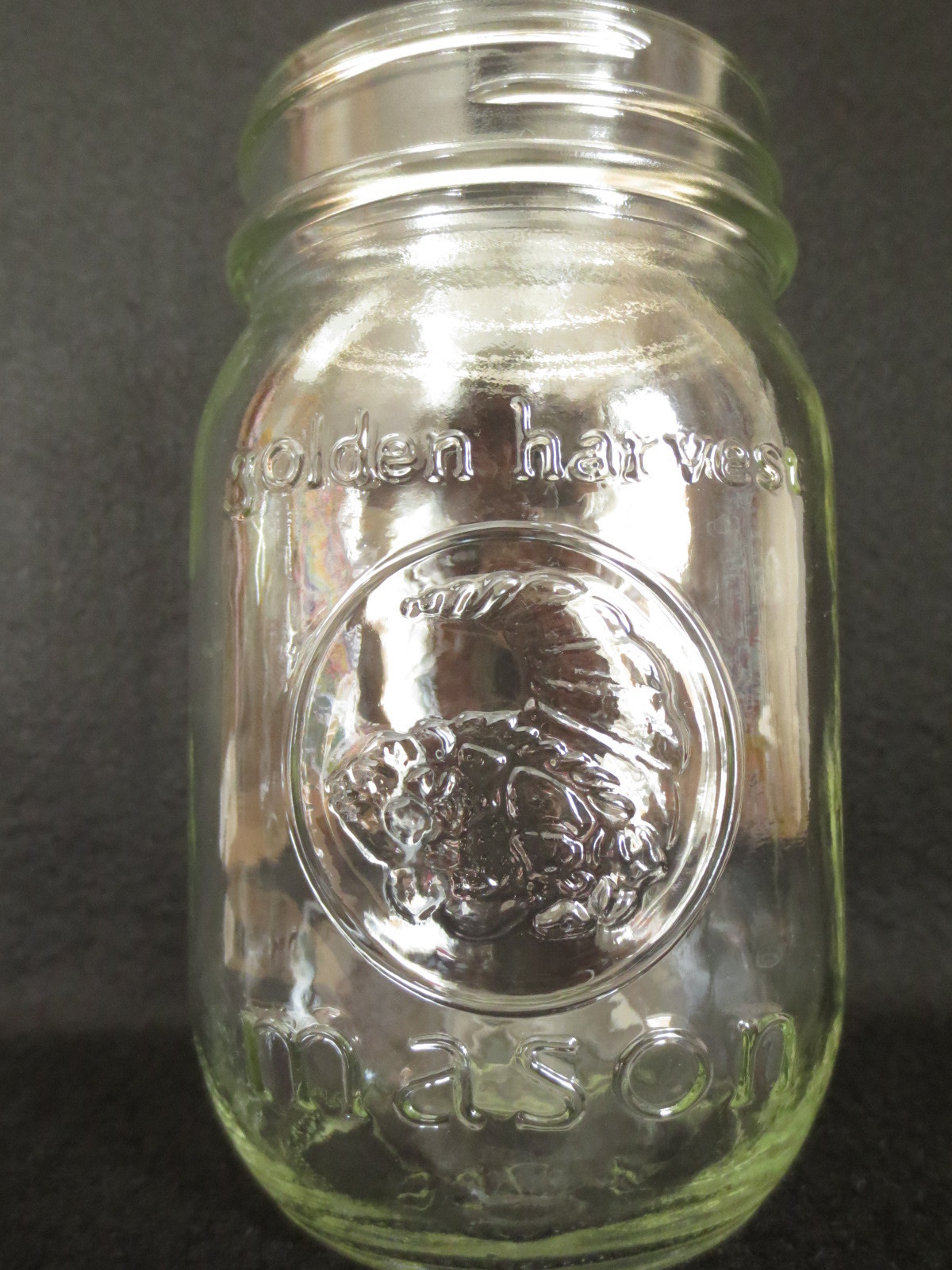 アメリカ メイソンジャー 貝殻デザイン 蓋なし ケレシュ雑貨部