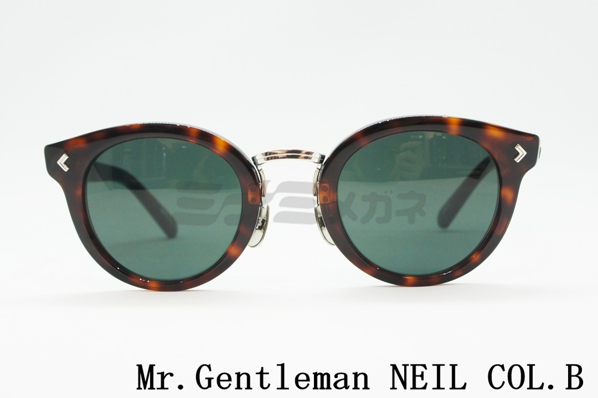 正規取扱店 Mr Gentleman ミスタージェントルマン Neil Sg Col B ミナミメガネ