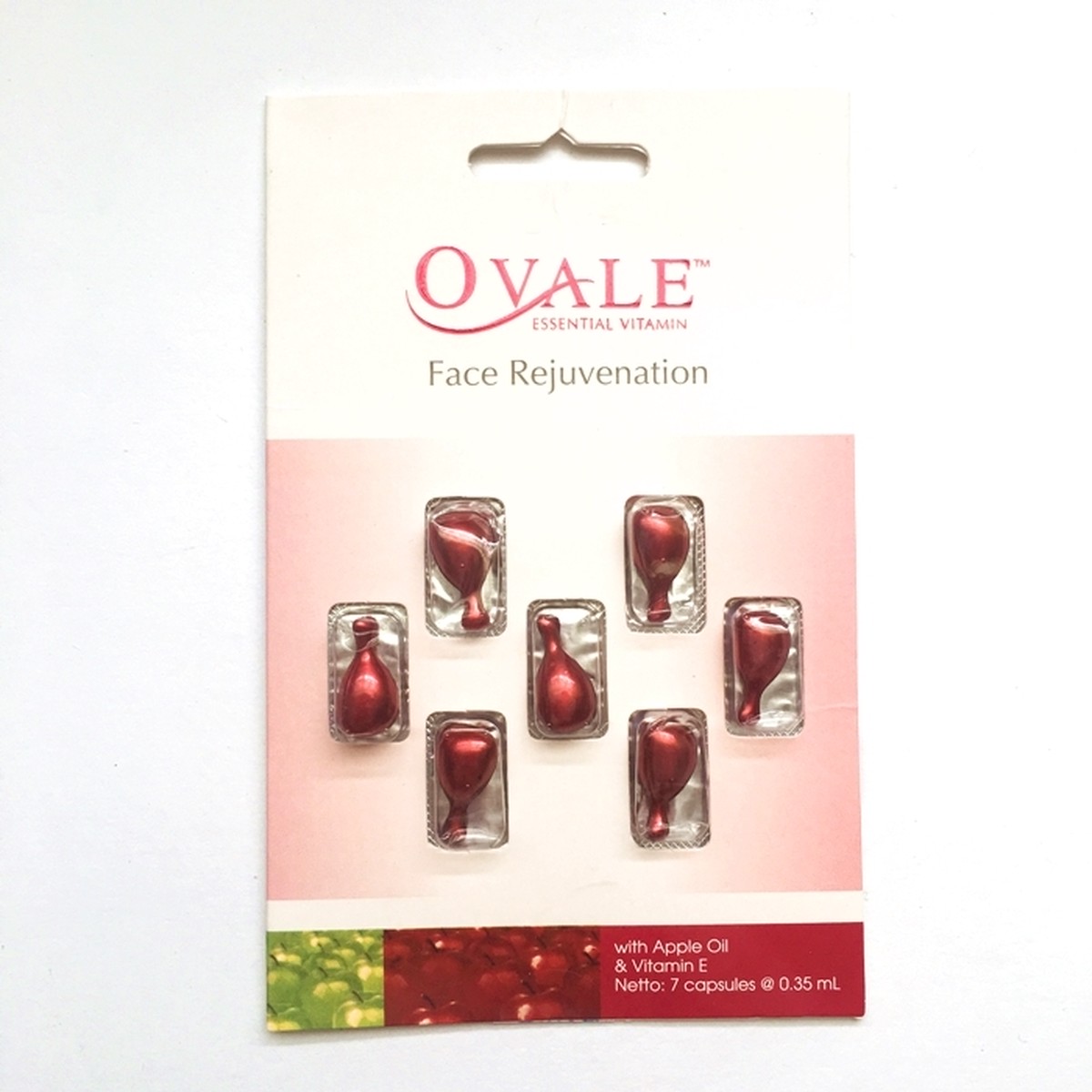 オーバル Essential Vitamin 7粒 若返り用 Rejuvenation 顔用ビタミン バリ島直輸入 Givinggate