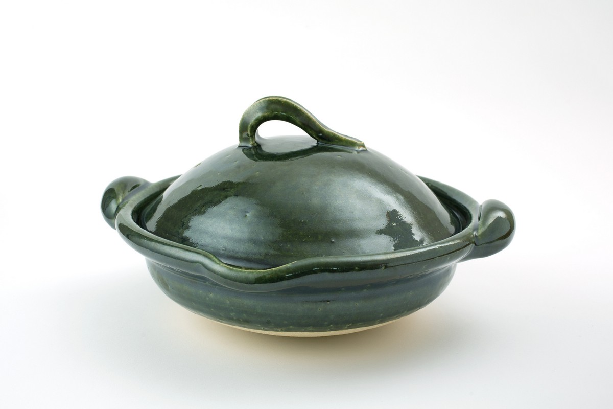 土楽 土鍋 Oribeさん ８寸 Studio4