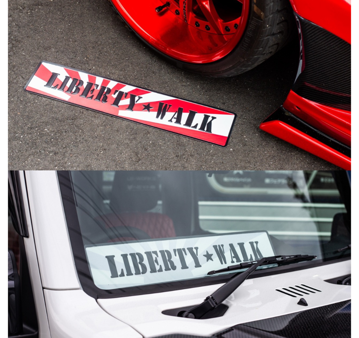 Lbwk ユーロナンバー レッド Anjane La Nagano