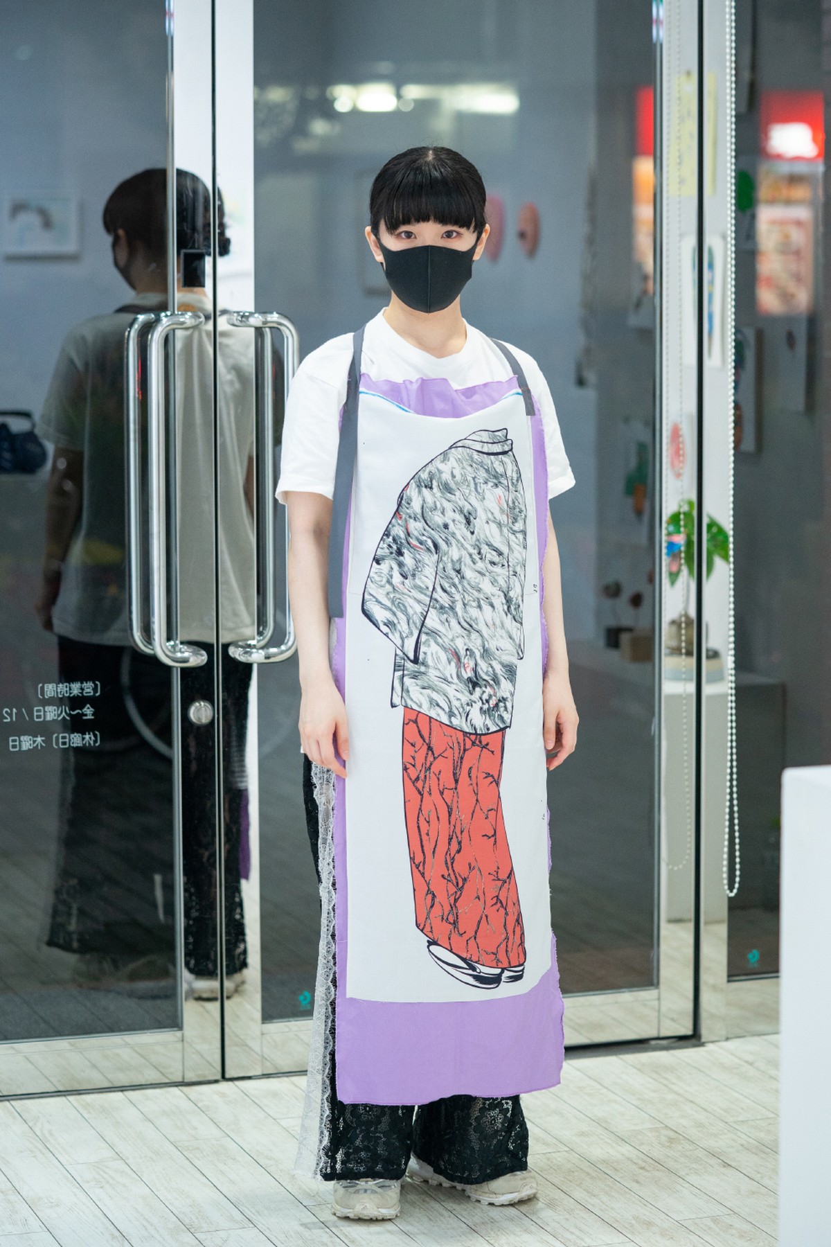 山下陽光 途中でやめる 謎の掛軸バッグ 新宿眼科画廊ショップページ