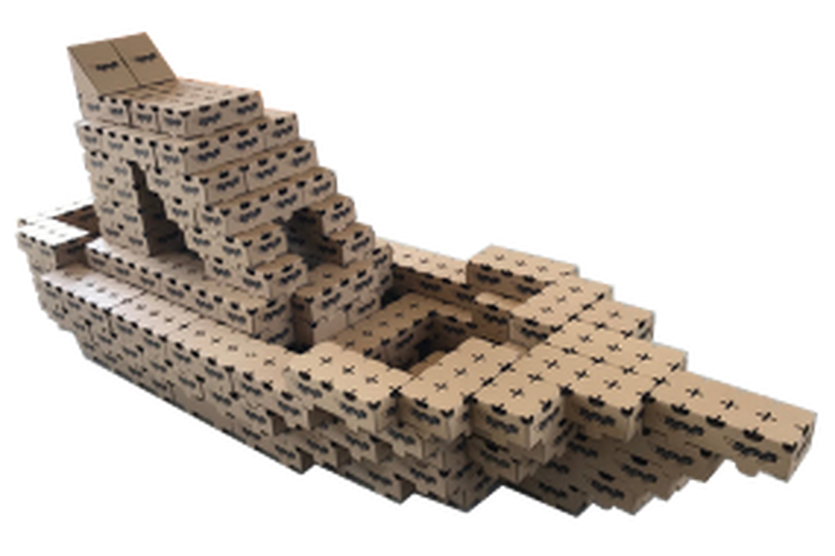 和船 ミディアム 段ブロック