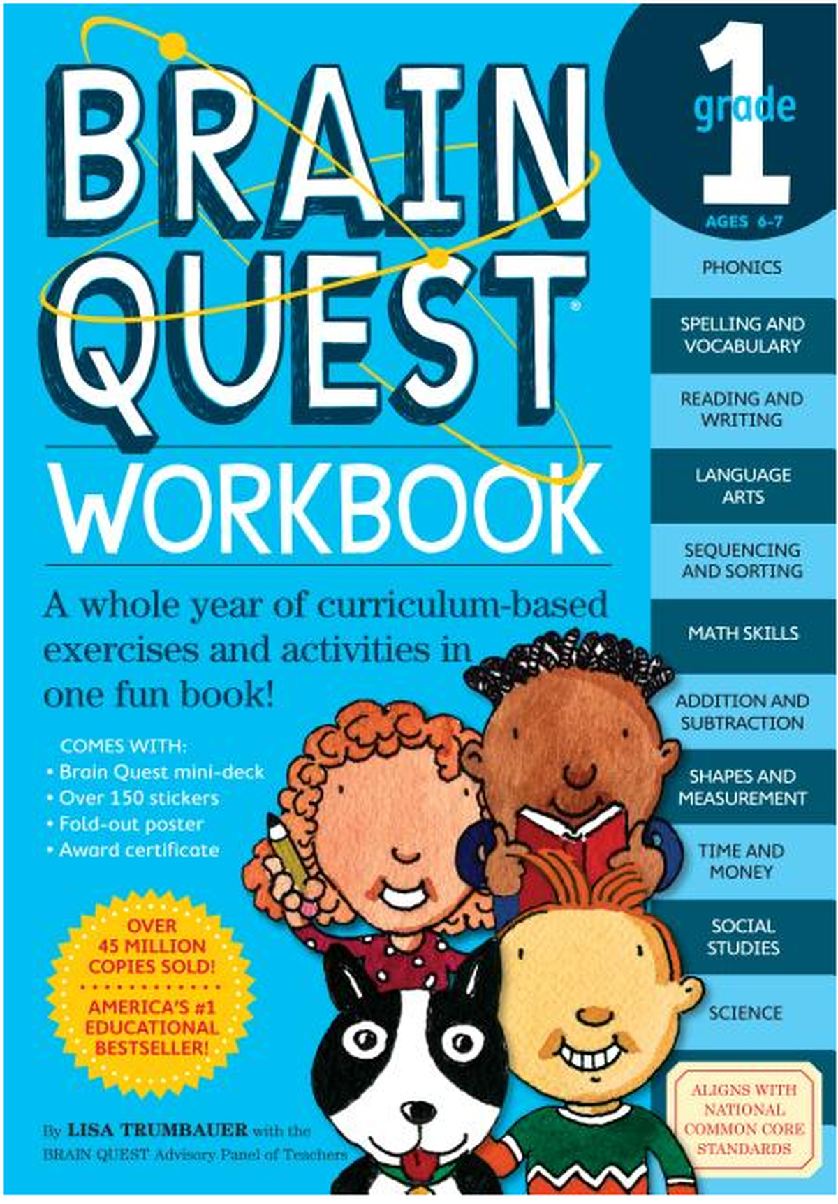 ブレインクエスト 英語ワーク 小1 Brain Quest Workbook Grade 1 英語絵本の わんこ英語books