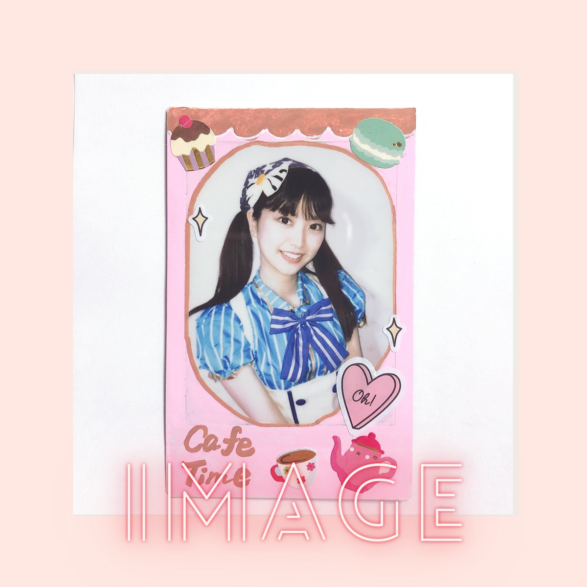 夏木奈々子 5月のデコチェキ メイド服ver N Grace Shop