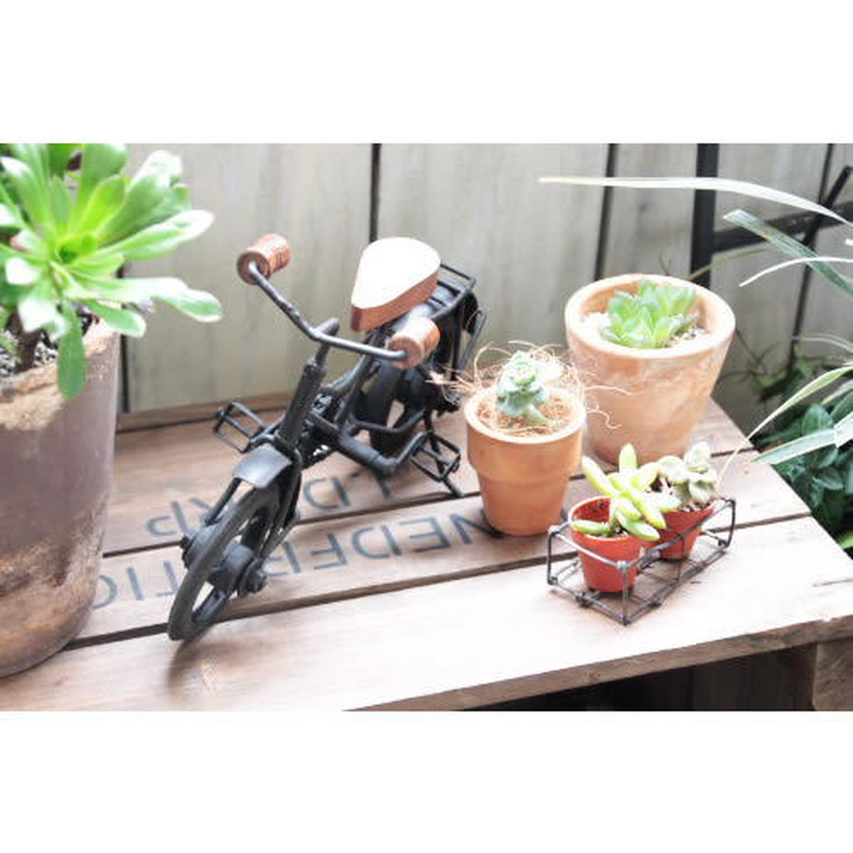 被り心地最高 レトロかわいい 動かせる精巧な自転車セット セール開催中 Viaante Com