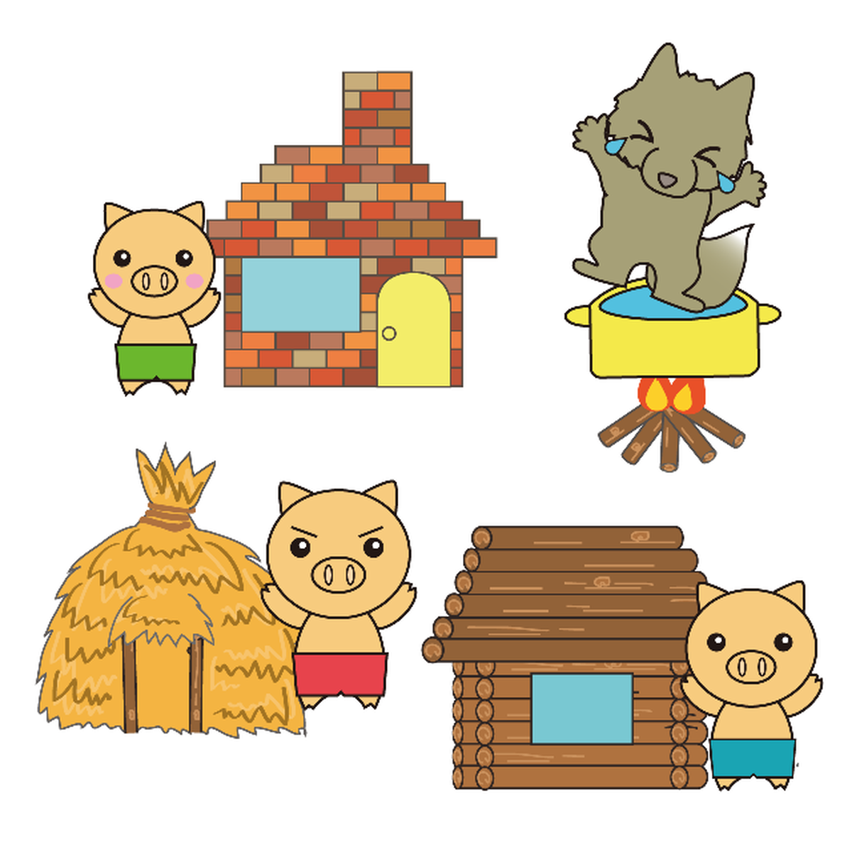 3びきのこぶた Bokuaya Shop