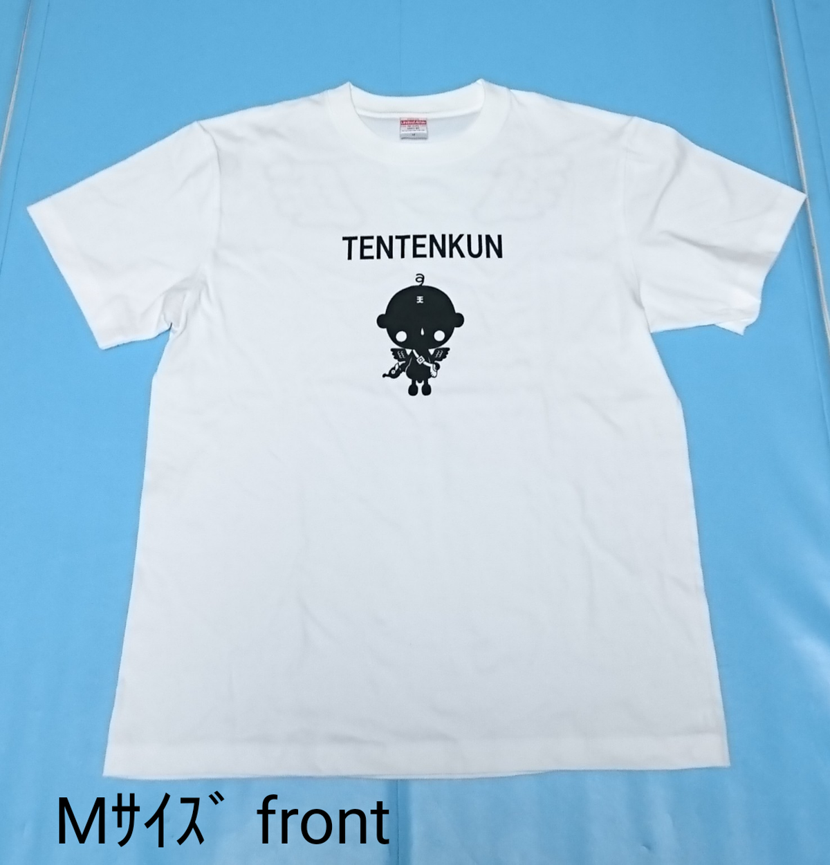 テンテンくんオリジナルTシャツ シャドー 白Tシャツ 天使の羽根 | TENTEN COMPANY
